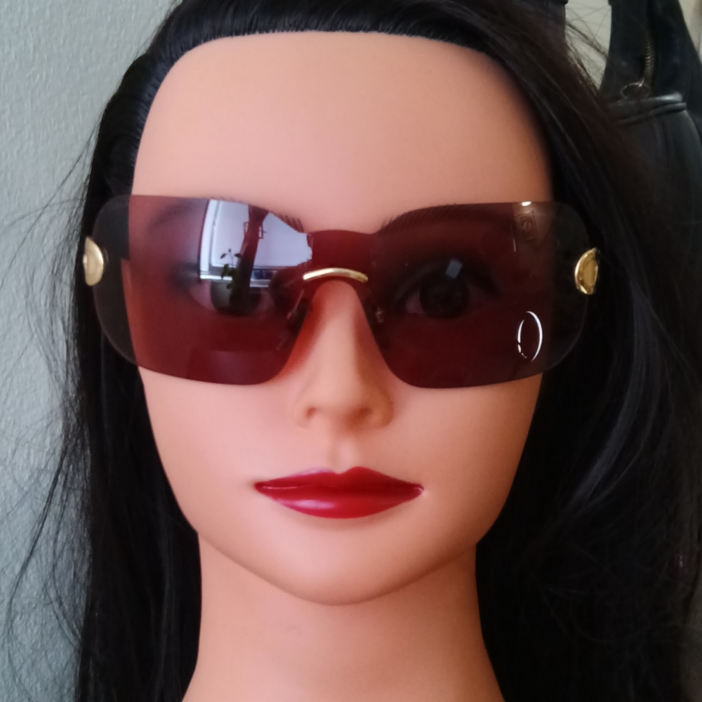 Salvatore Ferragamo Vintage Sunglasses with original case 1024 509/73